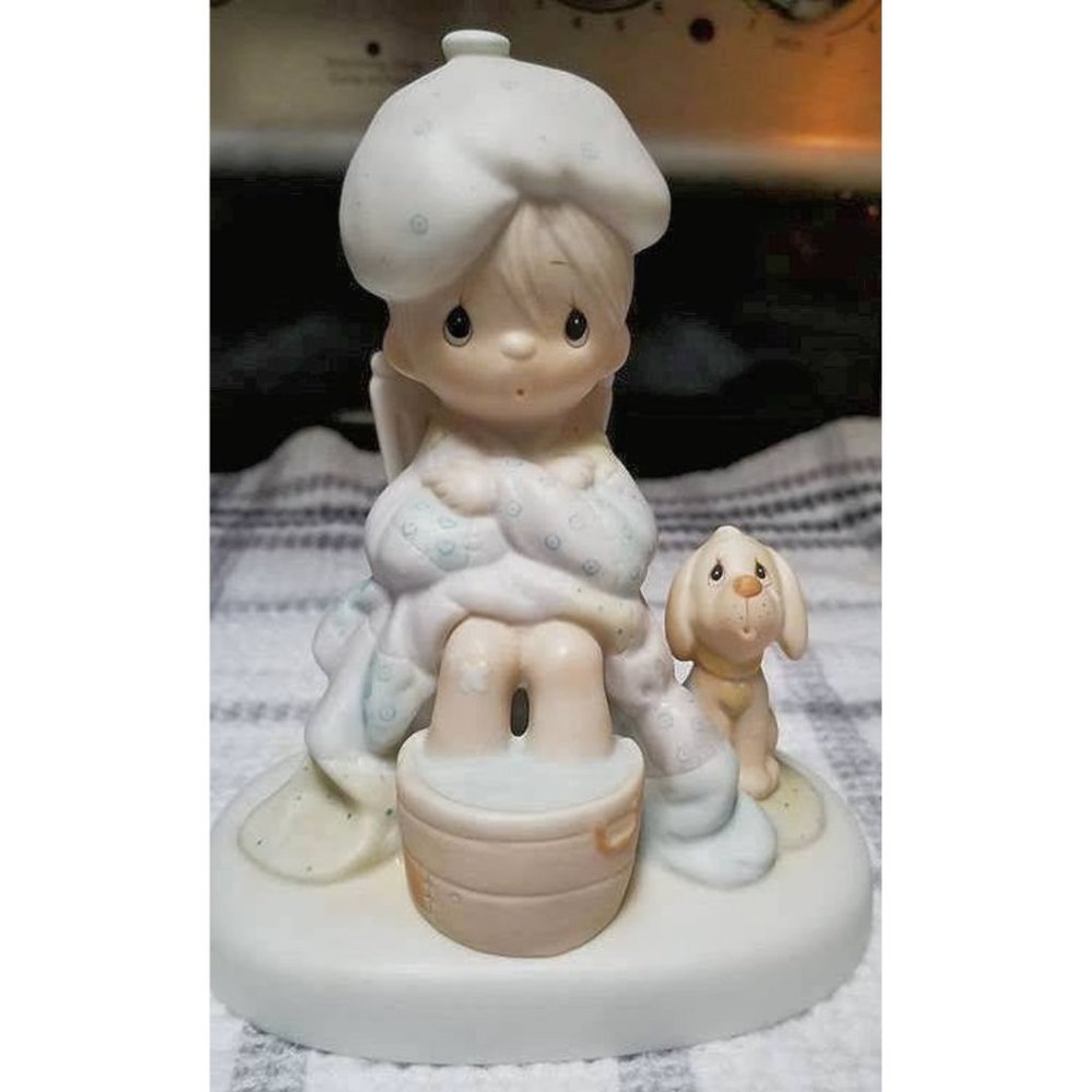 God is Watching Over You Precious Moments Figurine